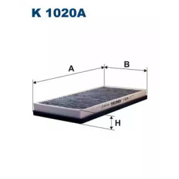 Salono filtras FILTRON K1020A