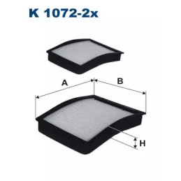 Salono filtras FILTRON K1072-2x