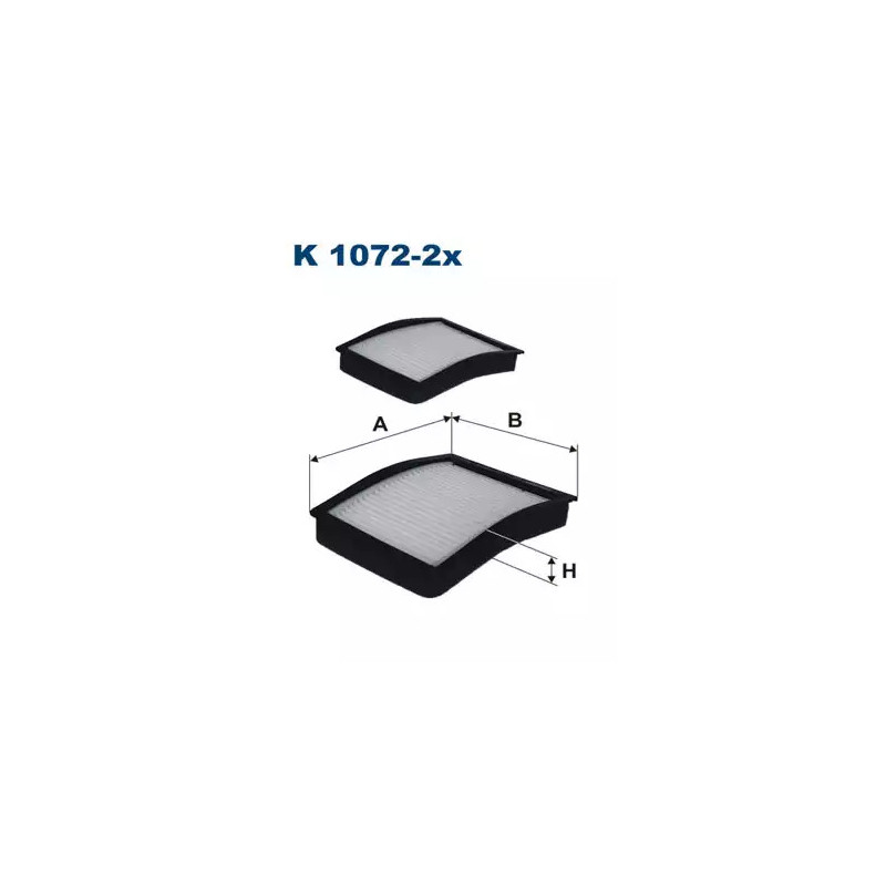 Salono filtras FILTRON K1072-2x