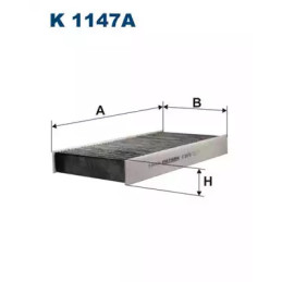 Salono filtras FILTRON K1147A