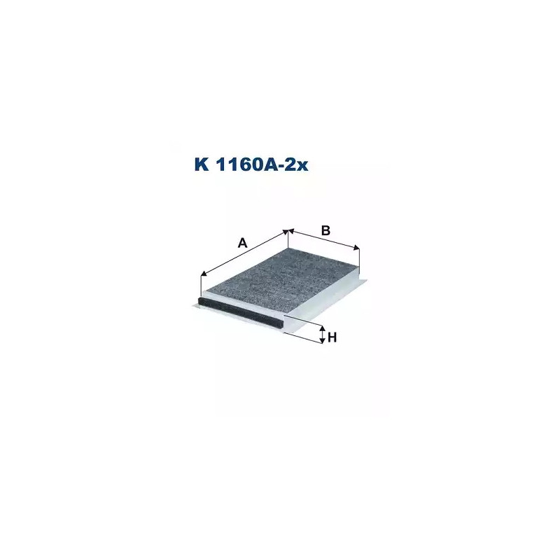 Salono filtras FILTRON K1160A-2x