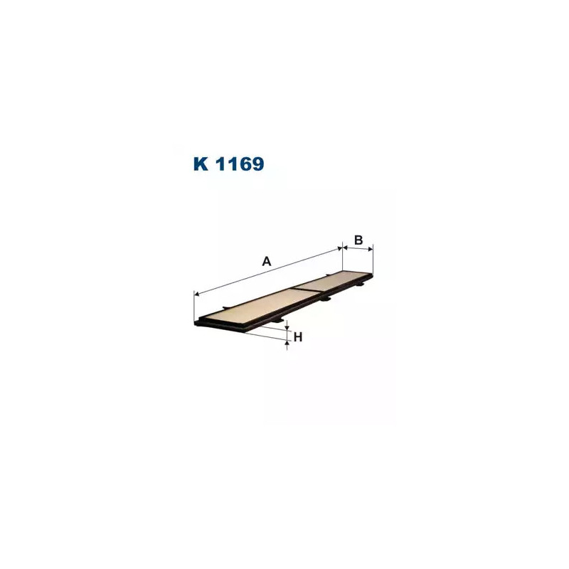 Salono filtras FILTRON K1169