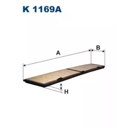 Salono filtras FILTRON K1169A