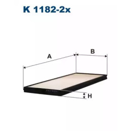 Salono filtras FILTRON K1182-2x