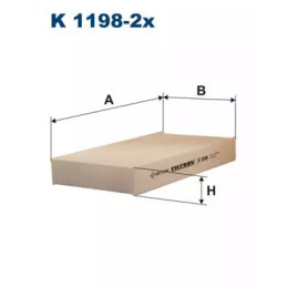 Salono filtras FILTRON K1198-2x