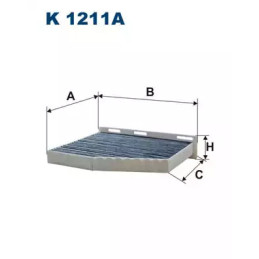 Salono filtras FILTRON K1211A