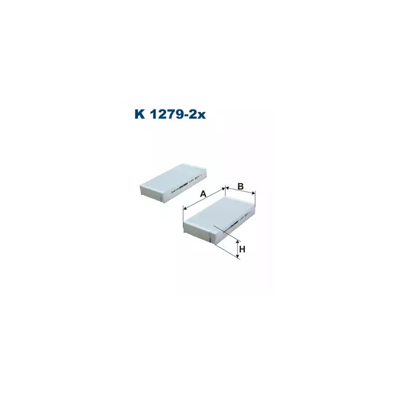 Salono filtras FILTRON K1279-2x