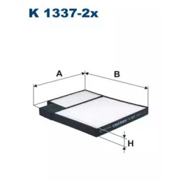 Salono filtras FILTRON K1337-2x