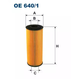 Alyvos filtras FILTRON OE640/1