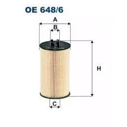 Alyvos filtras FILTRON OE648/6