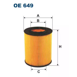 Alyvos filtras FILTRON OE649