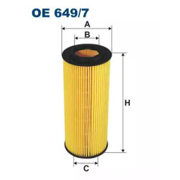 Alyvos filtras FILTRON OE649/7