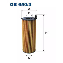 Alyvos filtras FILTRON OE650/3