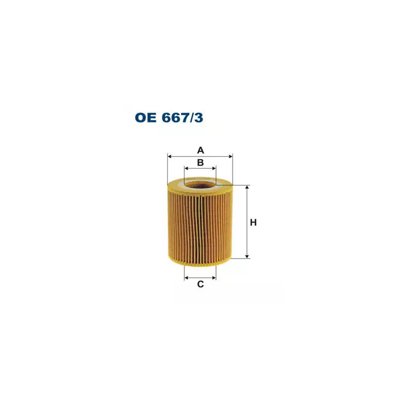 Alyvos filtras FILTRON OE667/3