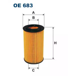 Alyvos filtras FILTRON OE683