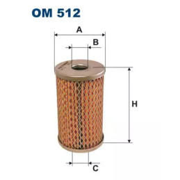 Vairo sistemos hidraulinis filtras FILTRON OM512