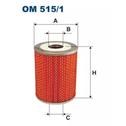 Alyvos filtras FILTRON OM515/1