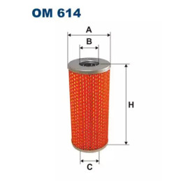 Alyvos filtras FILTRON OM614