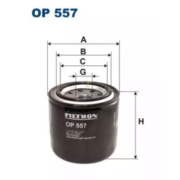 Alyvos filtras FILTRON OP557