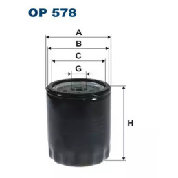 Alyvos filtras FILTRON OP578