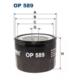 Alyvos filtras FILTRON OP589