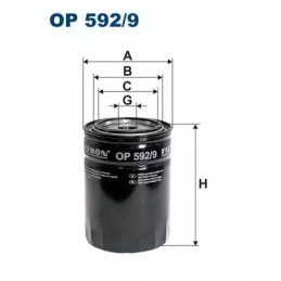 Alyvos filtras FILTRON OP592/9