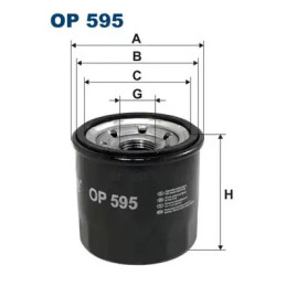 Alyvos filtras FILTRON OP595
