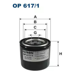 Alyvos filtras FILTRON OP617/1