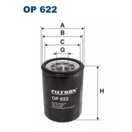 Alyvos filtras FILTRON OP622