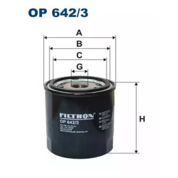 Alyvos filtras FILTRON OP642/3