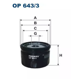 Alyvos filtras FILTRON OP643/3