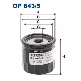 Alyvos filtras FILTRON OP643/5