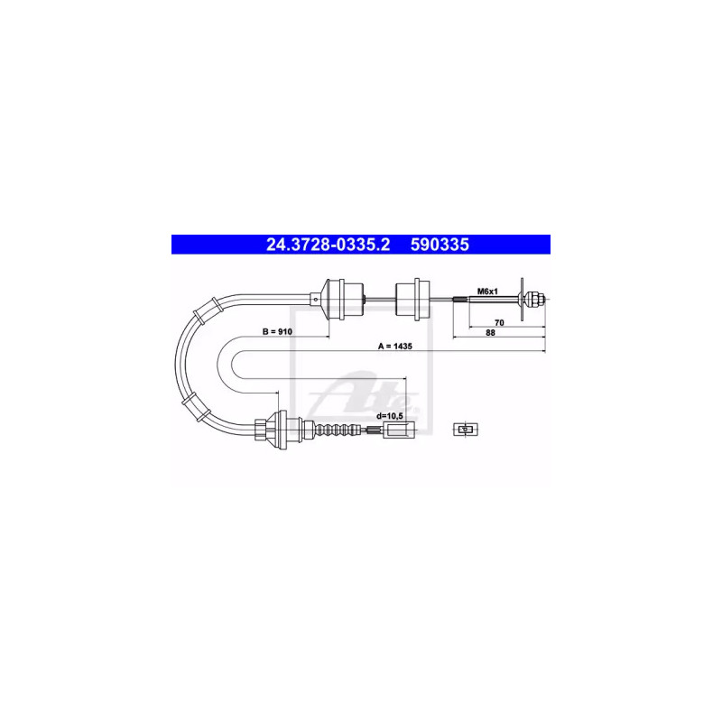 Sankabos trosas  ATE 24.3728-0335.2