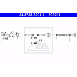 Sankabos trosas  ATE 24.3728-3201.2