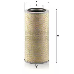 Oro filtras  MANN-FILTER C 24 650/6