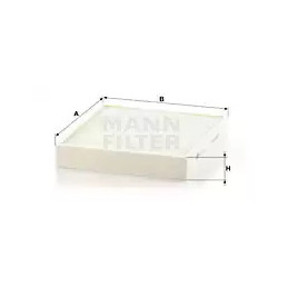 Salono filtras  MANN-FILTER CU 26 010