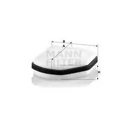 Salono filtras  MANN-FILTER CU 2897