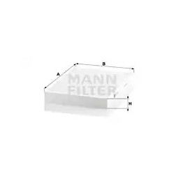 Salono filtras  MANN-FILTER CU 3037