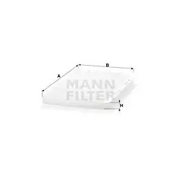 Salono filtras  MANN-FILTER CU 3455