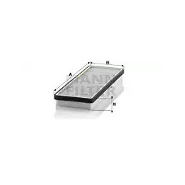 Salono filtras  MANN-FILTER CU 3855