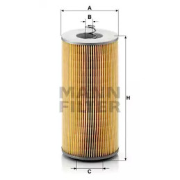 Alyvos filtras  MANN-FILTER H 12 110/2 x