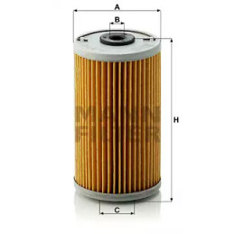 Alyvos filtras  MANN-FILTER H 614 x