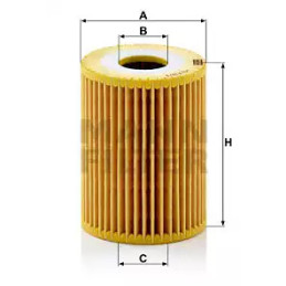 Alyvos filtras  MANN-FILTER HU 719/3 x