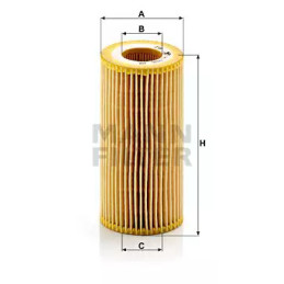 Alyvos filtras  MANN-FILTER HU 719/6 x