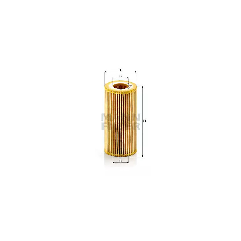 Alyvos filtras  MANN-FILTER HU 719/6 x