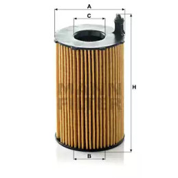 Alyvos filtras  MANN-FILTER HU 8005 z