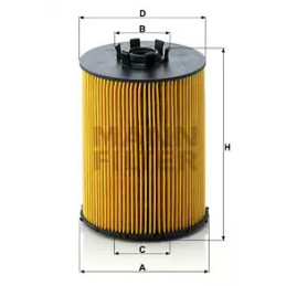 Alyvos filtras  MANN-FILTER HU 823 x