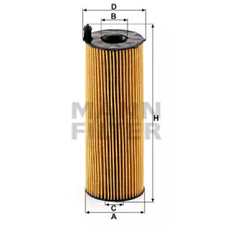 Alyvos filtras  MANN-FILTER HU 831 x