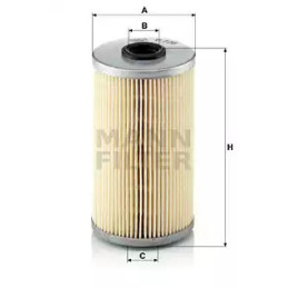 Kuro filtras  MANN-FILTER P 726 x