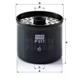 Kuro filtras  MANN-FILTER P 917 x